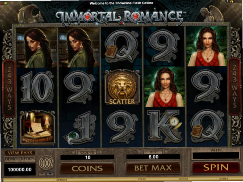 Immortal Romance von Microgaming